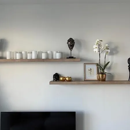 Uitzicht Luxe Met Ruim Terras Zwembad & Gym Appartement Oostende