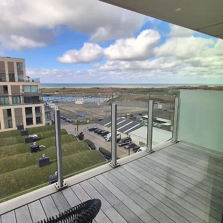 Apartment Uitzicht Luxe Met Ruim Terras Zwembad & Gym Ostend
