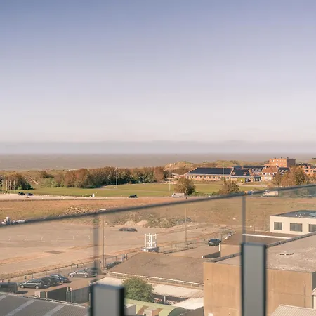 Uitzicht Luxe Dunes Met Terras Pool & Gym Lägenhet Oostende