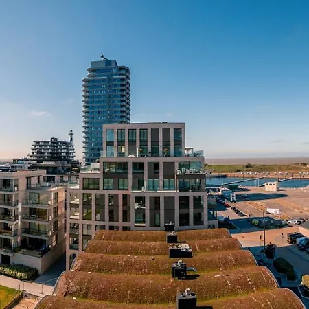 Uitzicht Luxe Dunes Met Terras Pool & Gym Lägenhet Oostende