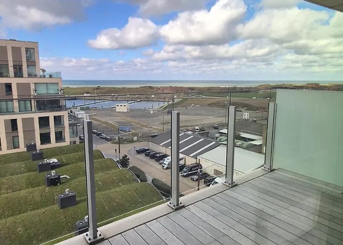 Apartment Uitzicht Luxe Met Ruim Terras Zwembad & Gym Ostend